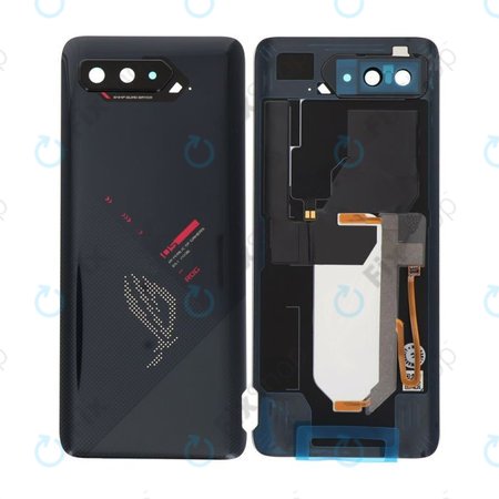 Asus ROG Phone 5 ZS673KS - Akkumulátor Fedőlap (Phantom Black) - 90AI0051-R7A021