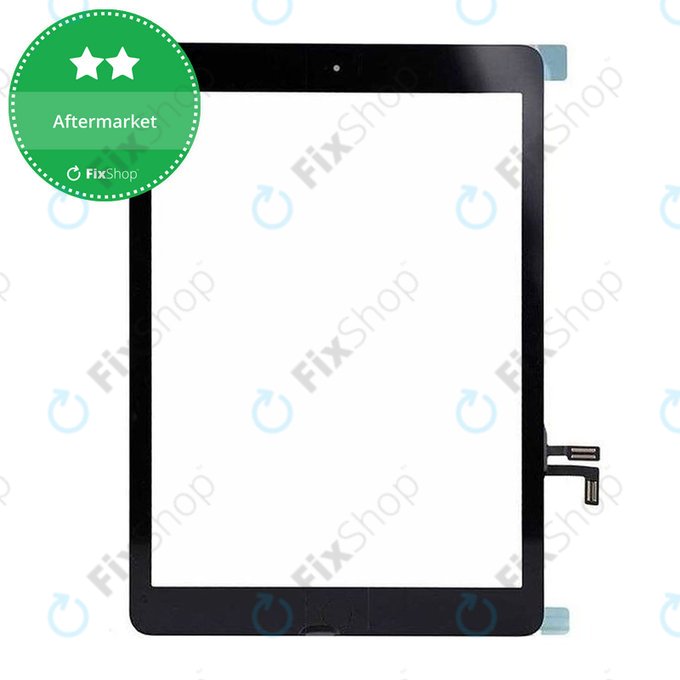 Apple iPad Air - Érintőüveg + Home/Kezdőlap gomb (Black)