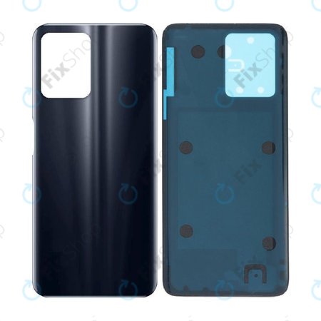 Realme 9 Pro RMX3471 RMX3472 - Akkumulátor Fedőlap (Midnight Black)