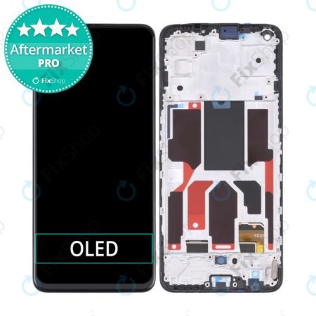 OnePlus Nord CE 2 5G IV2201 - LCD Kijelző + Érintőüveg + Keret OLED