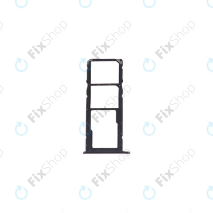 Huawei Y6 (2018) - SIM/SD Slot (Black) - 97070TRA Genuine Service Pack