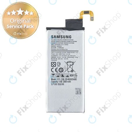 Samsung Galaxy S6 Edge G925F - Akkumulátor EB-BG925ABE 2600mAh - GH43-04420A, GH43-04420B Genuine Service Pack