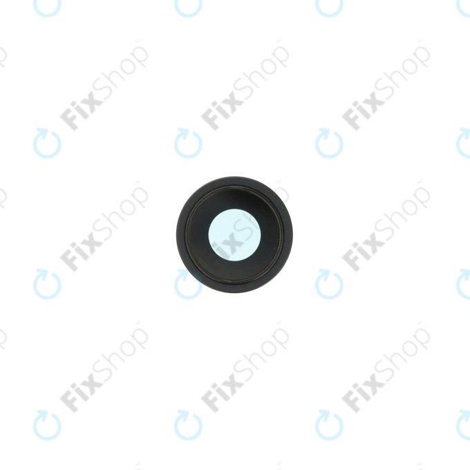 Apple iPhone 15, 15 Plus - Visszapillantó Üveg Kerettel (Black)