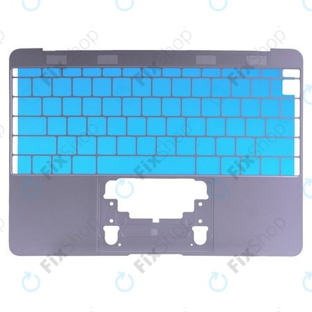 Apple MacBook 12" A1534 (Early 2015) - Felső Billentyűzet Keret US (Space Gray)