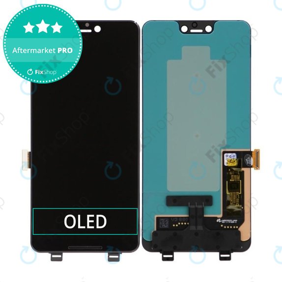 Google Pixel 3 XL - LCD Kijelző + Érintőüveg OLED