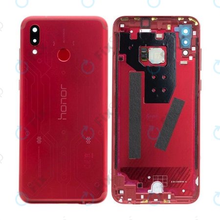 Huawei Honor Play - Akkumulátor fedőlap (Red) - 02352DMG Genuine Service Pack