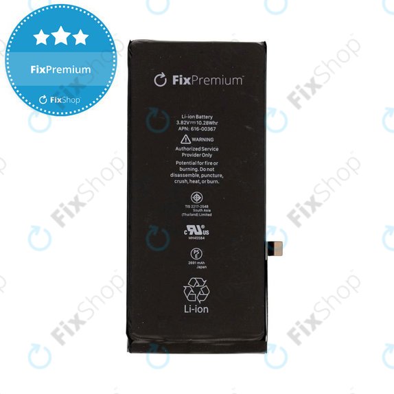 Akkumulátor iPhone 8 Plus, 2691mAh, FixPremium