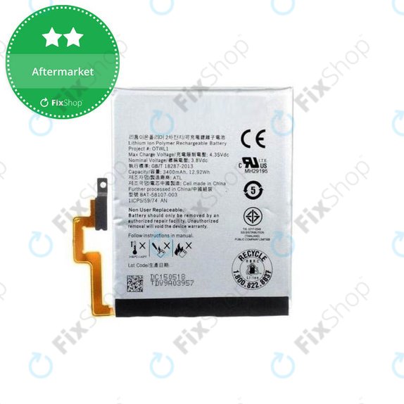 Blackberry Passport - Akkumulátor BAT-58107-003 3400mAh