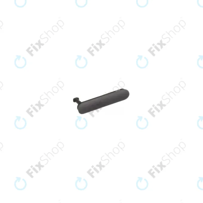 Sony Xperia Z3 D6603 - Töltő Csatlakozó Fedőlap (Black) - 1282-1777 Genuine Service Pack