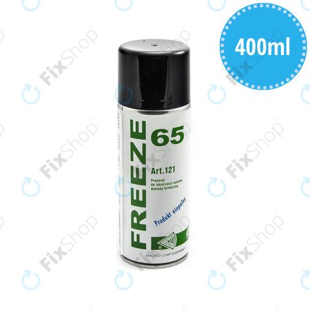 Freeze 65 - Fagyasztó Spray -55°C (nem vezetőképes, nem gyúlékony) - 400ml