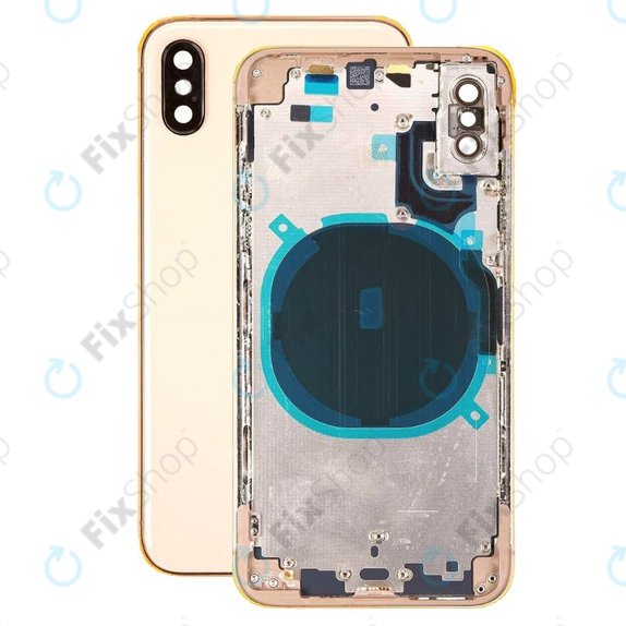 Apple iPhone XS - Hátsó Ház (Gold)