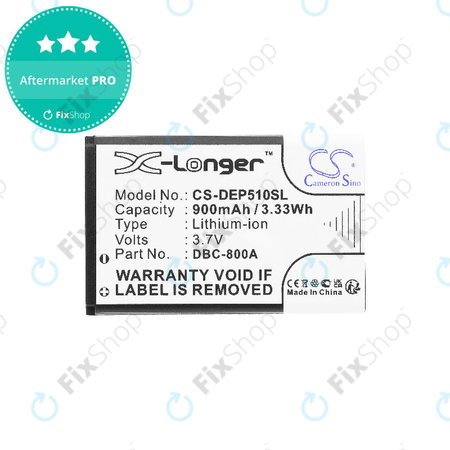 Akkumulátor Doro 1360, 900mAh, Li-ion, 3.7V, DBC-800A, HQ