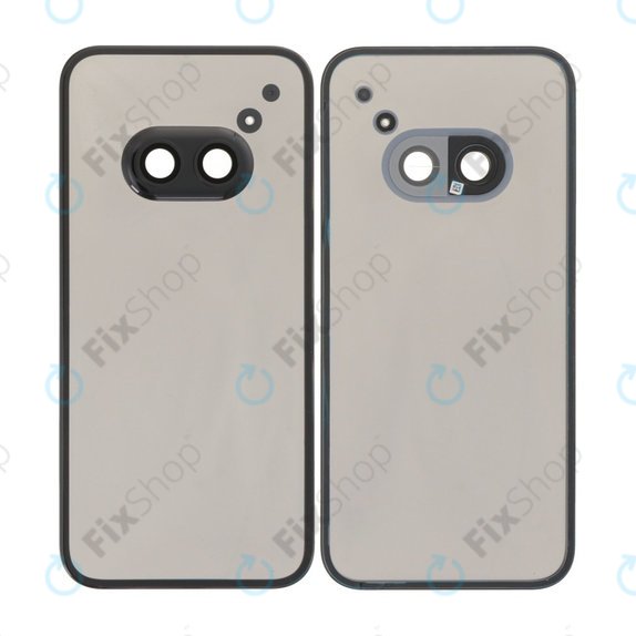 Nothing Phone (2a) - Akkumulátor Fedőlap Komplett (Black)