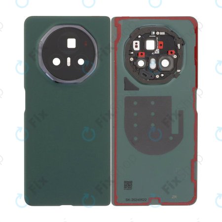 Honor Magic V3 - Akkumulátor Fedőlap Komplett (Tundra Green)