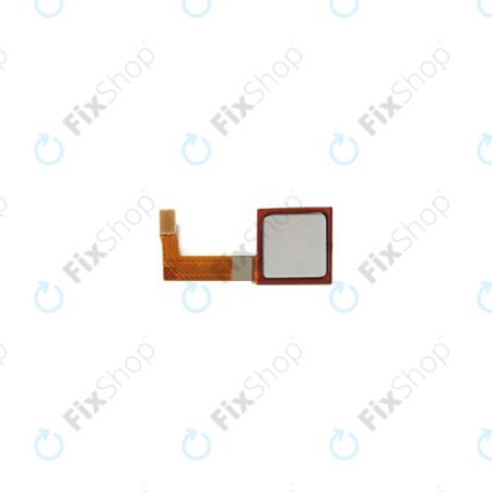 Asus Zenfone Max Pro ZB602KL - Ujjlenyomat-érzékelő ujj + Flex Kábelek (Ezüst) - 04110-00130300