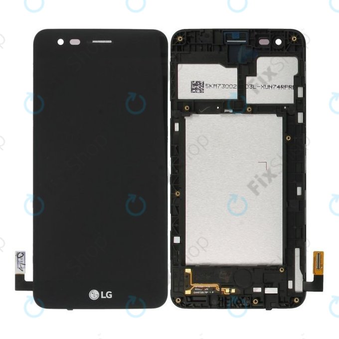 LG K4 M160 (2017) - LCD Kijelző + Érintőüveg + Keret - ACQ89278661