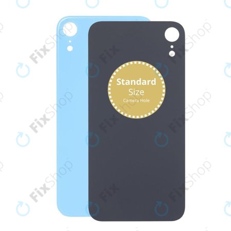 Apple iPhone XR - Hátsó Ház Üveg (Blue)