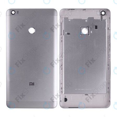 Xiaomi Mi Max - Akkumulátor Fedőlap (Silver)