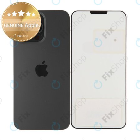 Hátsó Ház Üveg | iPhone 15 Pro Max | Black Titanium | 661-36907 | Genuine Apple