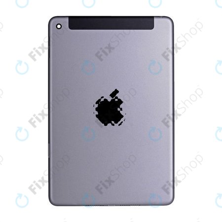 Apple iPad Mini 4 - Akkumulátor Fedőlap 4G Változat (Space Gray)