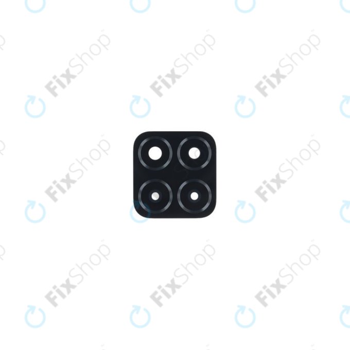 Honor X6 - Hátlapi Kameralencse Üveg (Midnight Black) - Genuine Service Pack