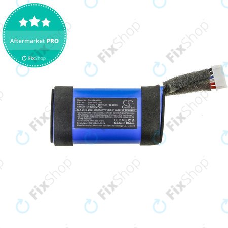 Akkumulátor JBL PartyBox On-The-Go, 3000mAh, Li-Ion, 7.4V, SUN-INTE-265, HQ