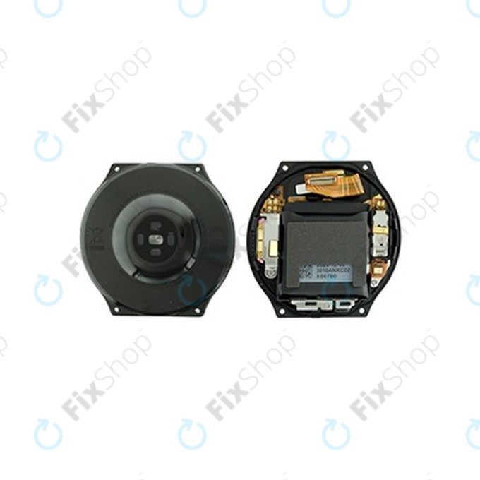 Huawei Watch GT 2 Pro Vidar-B19 - Akkumulátor Fedőlap + Akkumulátor (Night Black) - 02353VTY Genuine Service Pack