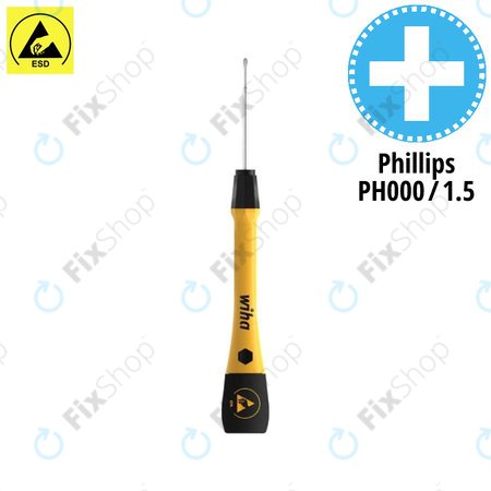 Wiha PicoFinish® ESD 271P - Precíziós Csavarhúzó - Phillips PH000 (1.5mm)