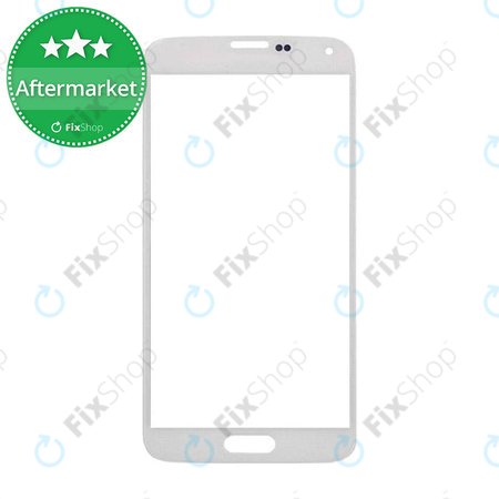 Samsung Galaxy S5 G900F - Érintőüveg (Shimmery White)