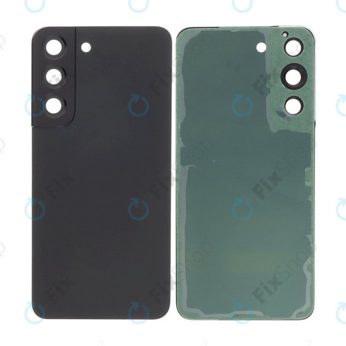 Samsung Galaxy S22 S901B - Akkumulátor Fedőlap Komplett (Phantom Black)