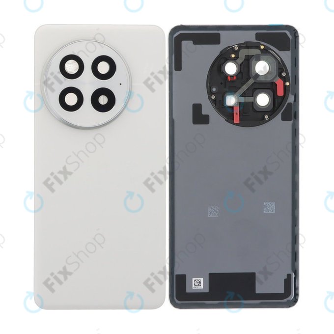 OnePlus 13 5G CPH2655 - Akkumulátor Fedőlap Komplett (White)