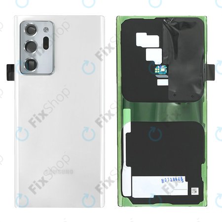 Samsung Galaxy Note 20 Ultra N986B - Akkumulátor Fedőlap (Mystic White) - GH82-23281C Genuine Service Pack