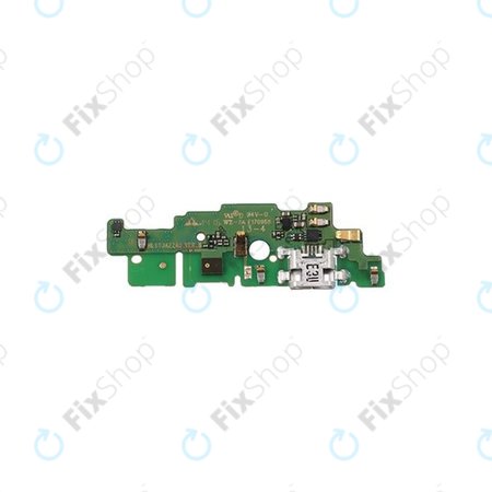 Huawei Mate 7 - Töltő Csatlakozó + Mikrofon PCB Alaplap