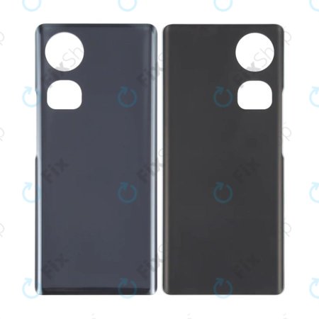 Honor 70 FNE-AN00 - Akkumulátor Fedőlap (Midnight Black)
