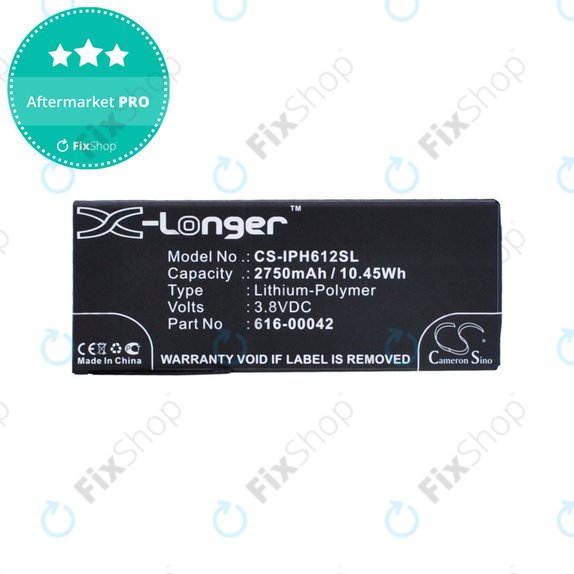 Apple iPhone 6S Plus - Akkumulátor 616-00042 2750mAh HQ
