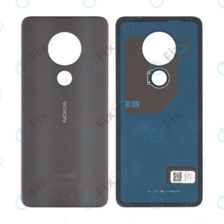 Nokia 7.2 - Akkumulátor Fedőlap (Charcoal) - 7601AA000215 Genuine Service Pack