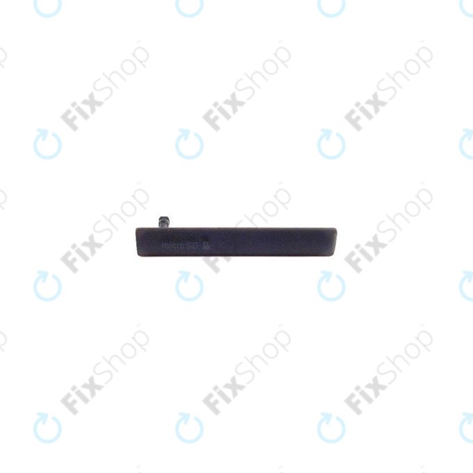 Sony Xperia Z3 Compact D5803 - Töltő Csatlakozó Fedőlap (Black)
