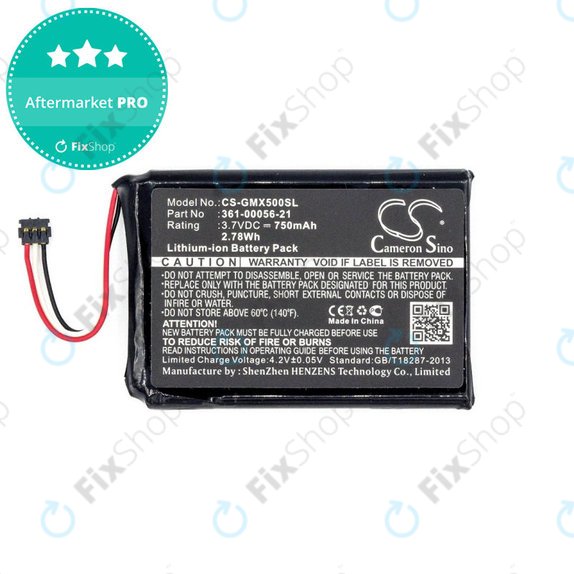 Akkumulátor Garmin Driveluxe 50, 750mAh, Li-Ion, 3.7V, 361-00056-21, HQ