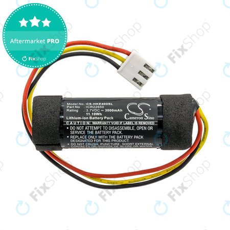 Akkumulátor Harman/Kardon Onyx Studio 4, 3000mAh, Li-Ion, 3.7V, ICR22650, HQ