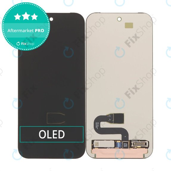 Kijelző OLED Google Pixel 10 Pro, Érintőüveg keret nélkül