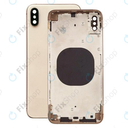Apple iPhone XS Max - Hátsó Ház (Gold)