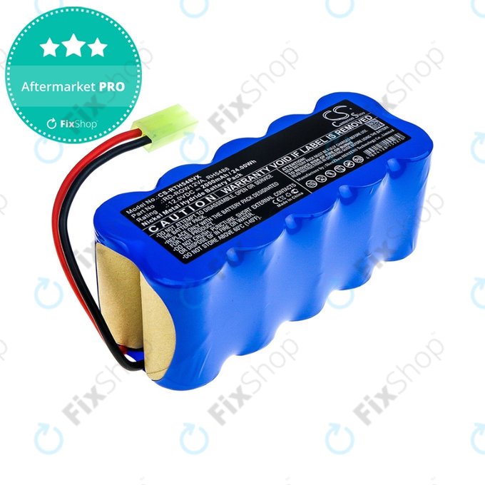 Rowenta RH-series, RS-series, Tefal TY-series - Akkumulátor RD-ROW12VA, RH5488 Ni-MH 12V 2000mAh HQ