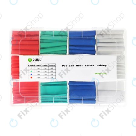 2UUL - Pre-Cut Heat Shrink Tubing Set (200db)