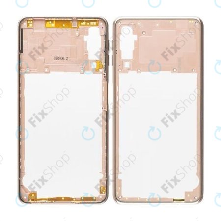 Samsung Galaxy A7 A750F (2018) - Középső Keret (Champagne Gold) - GH98-43585C Genuine Service Pack