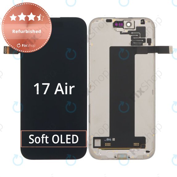 Apple iPhone 17 Air - LCD Kijelző + Érintőüveg + Keret Refurbished