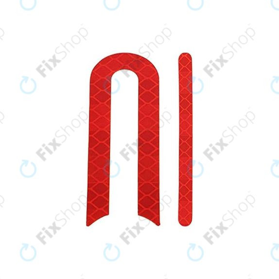 Xiaomi Mi Electric Scooter 2 M365 - Fényvisszaverő Matricák Teljes Készlet (Red)