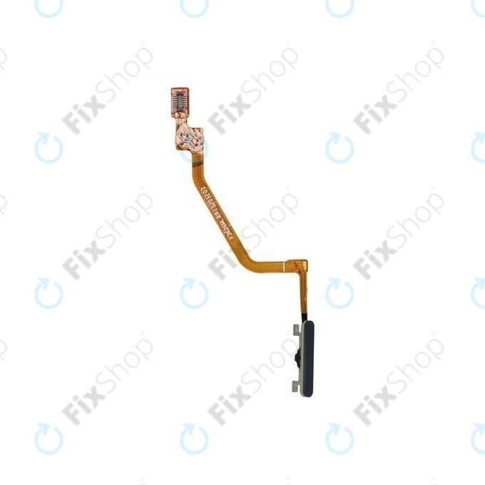 Xiaomi Redmi Note 9 Pro, 9S - Ujjlenyomat Érzékelő + Flex Kábel (Interstellar Grey) - 490100000A5E Genuine Service Pack