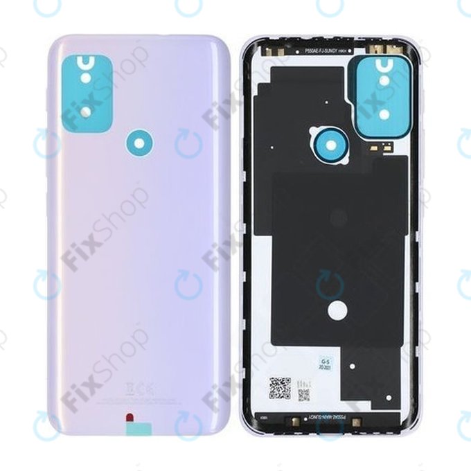 Motorola Moto G30 XT2129 - Akkumulátor Fedőlap (Pastel Sky) - 5S58C18250 Genuine Service Pack