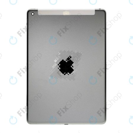 Apple iPad (7th Gen 2019, 8th Gen 2020) - Akkumulátor Fedőlap 4G Változat (Space Gray)