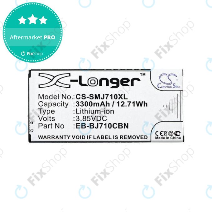 Samsung Galaxy J7 J710FN (2016) - Akkumulátor EB-BJ710CBE 3300mAh HQ